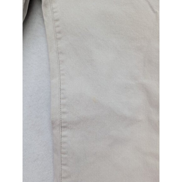 Levi Strauss Signature Women's Jeans Size 10 Flared Beige Khaki Stretch - Picture 5 of 16